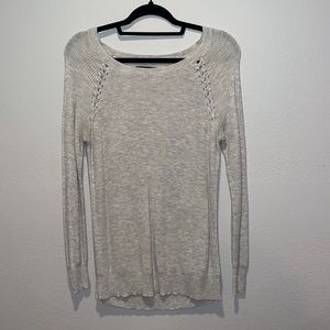 American eagle grey sweater